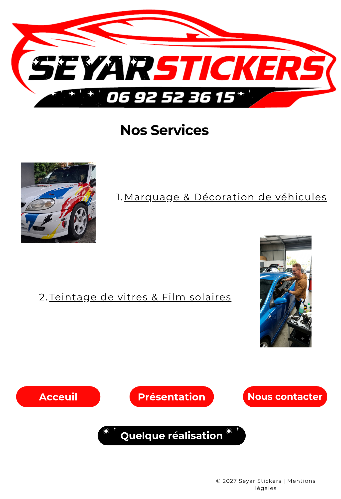 Nos Services - SEYAR STICKERS
